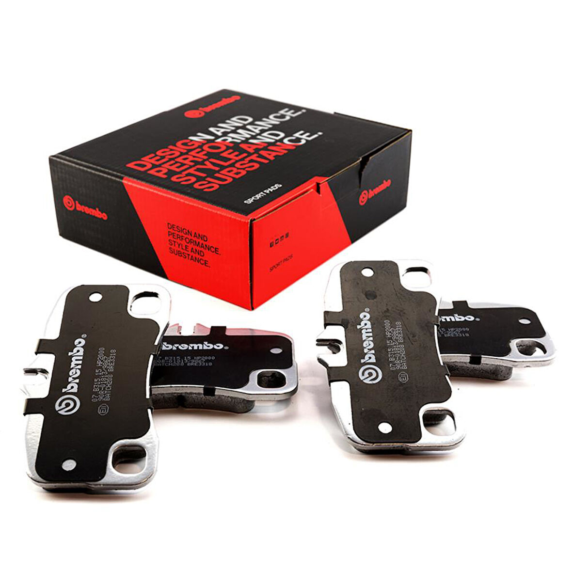 BREMBO SPOR PAD PORSCHE ARKA BALATA 07.B315.15