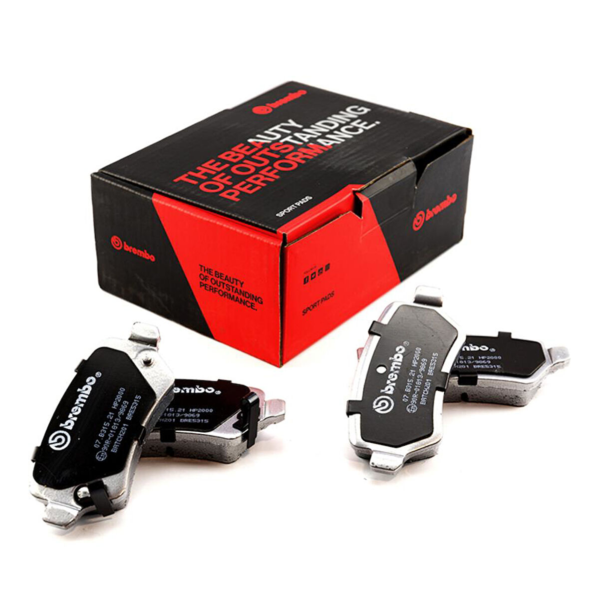 BREMBO SPOR PAD OPEL / VAUXHI ARKA BALATA 07.B315.21