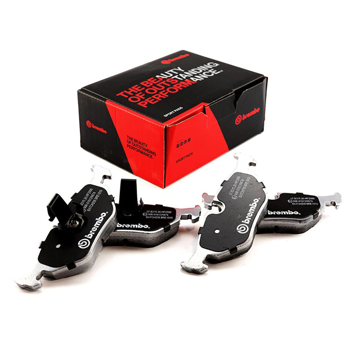 BREMBO SET PAST.MG/ROVER/SAAB 07.B315.26