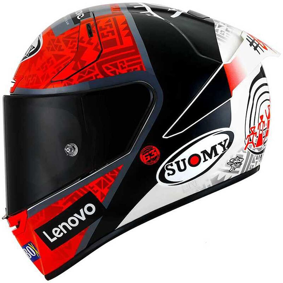 SUOMP SR-GP KASK PECCO BAGNAIA 2022 WITH SPONSOR