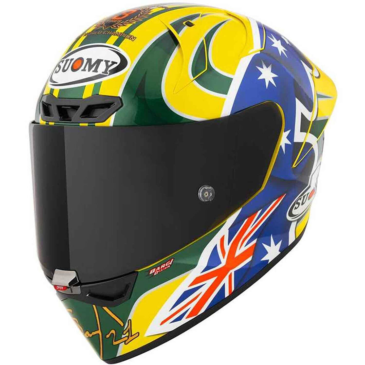 Suomy S1-Xr Gp Troy Baylıss Replıca 2005 Kapalı Kask