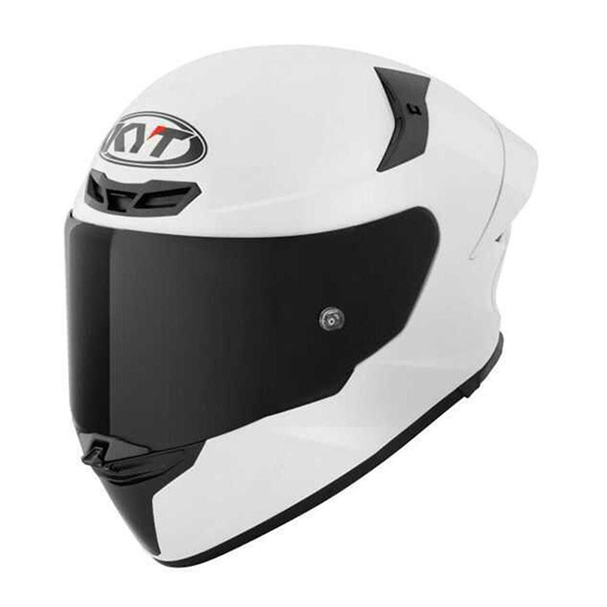 KYT TT-REVO KASK PLAIN WHITE