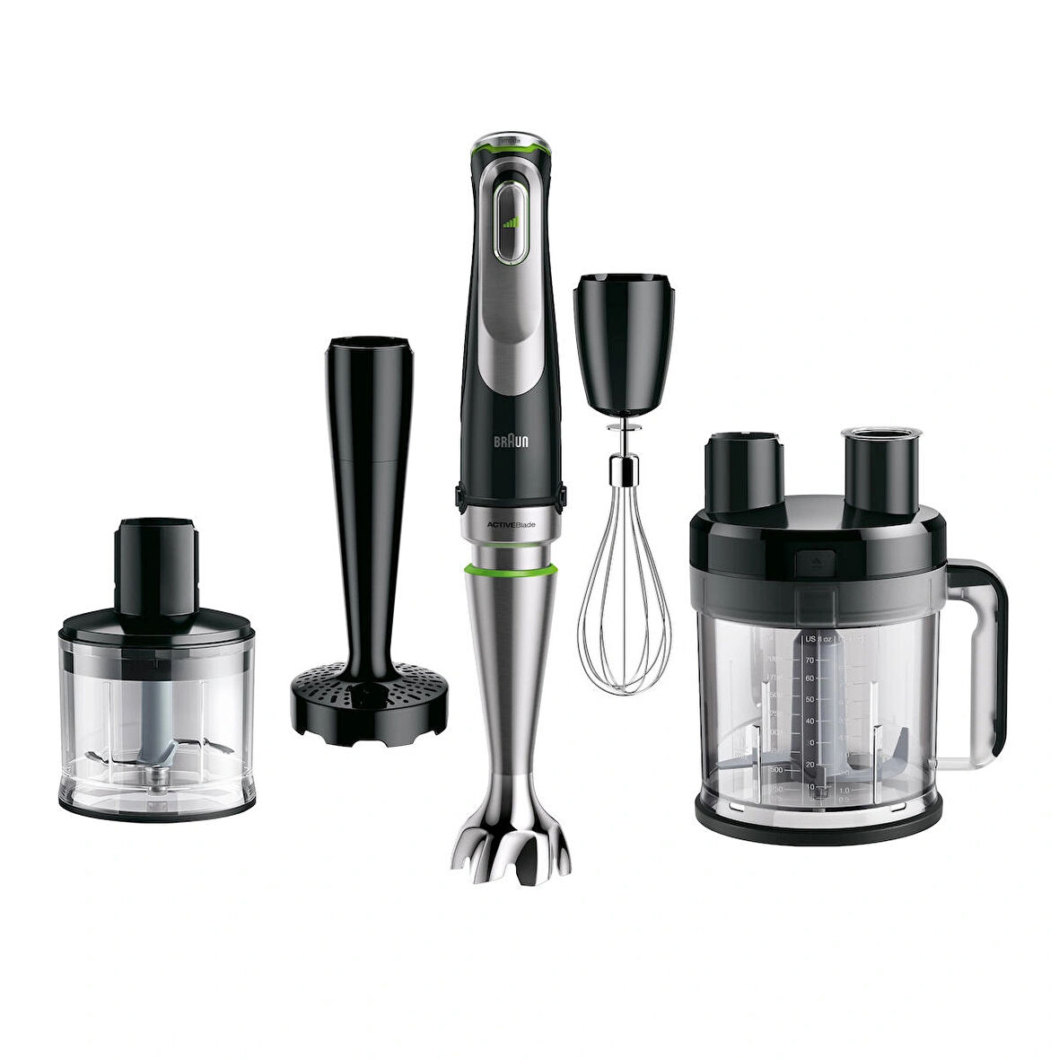Braun Multiquick 9 MQ9187XLI 1200 W Set Mikser Siyah
