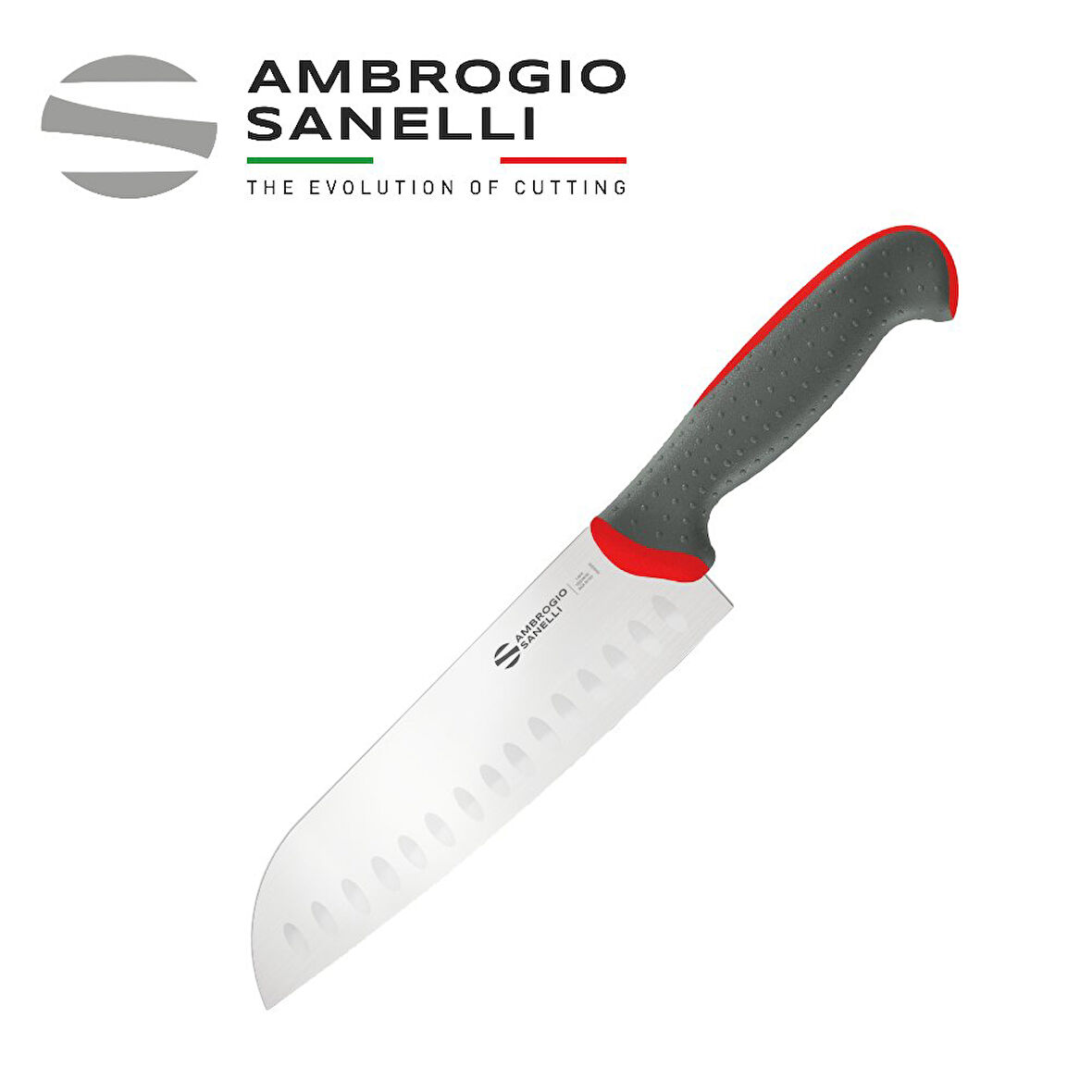 18 CM Oluklu Santoku Bıçağı 