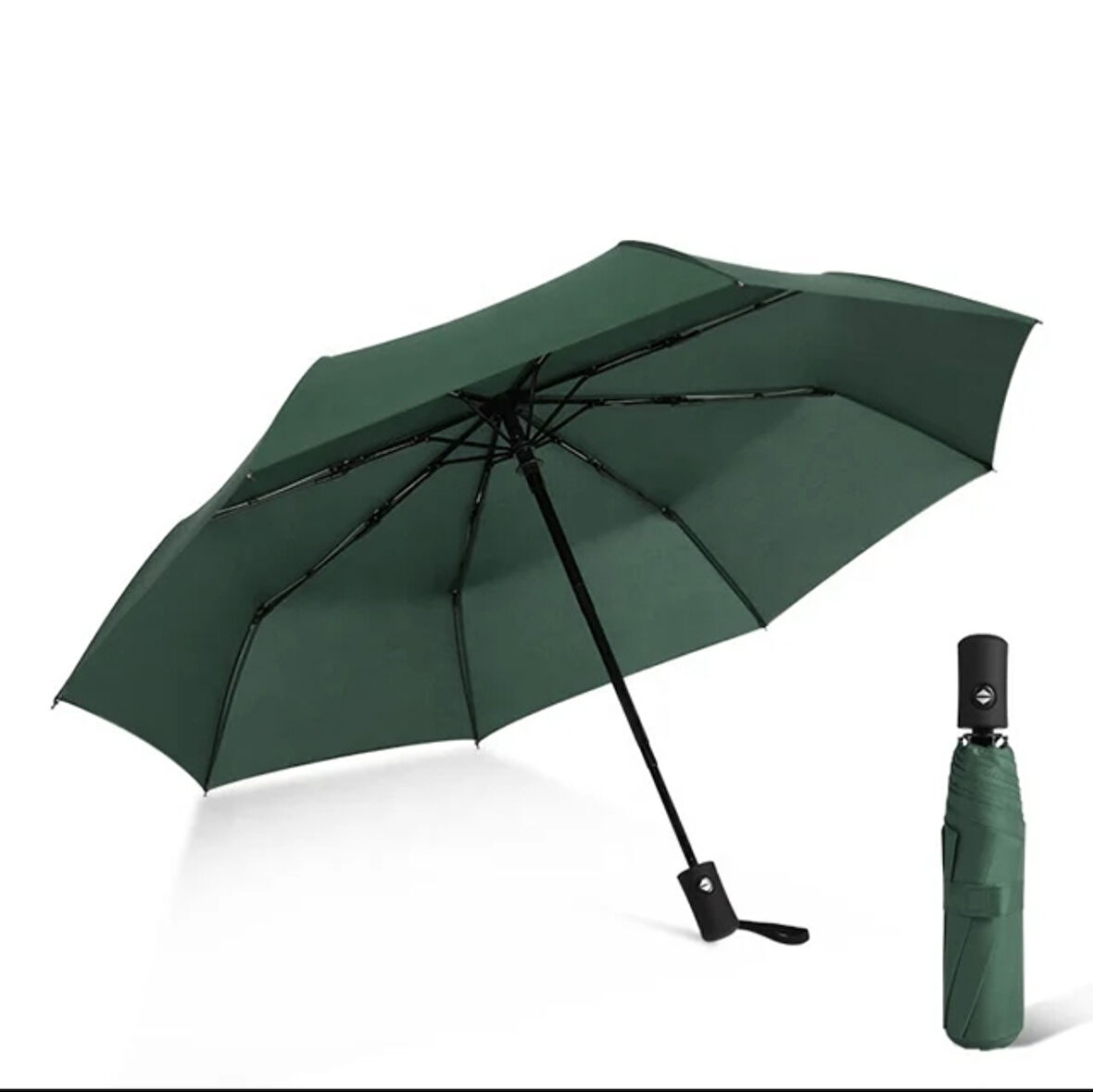 Eleven Market Yeşil Otomatik Şemsiye
