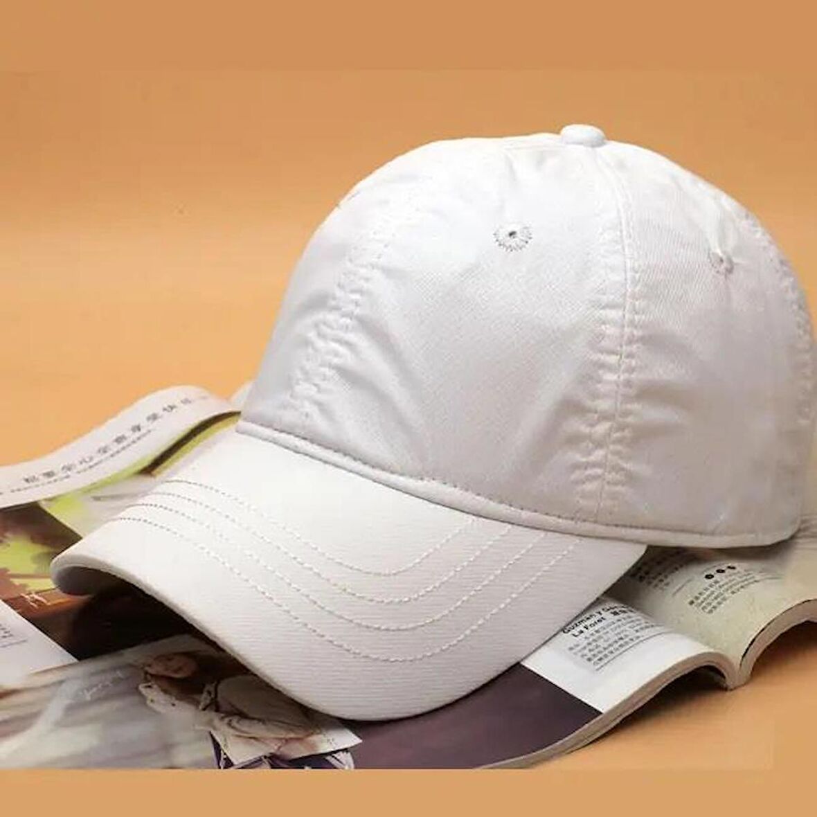 Kadın Erkek Siyah Baseball Cap Snapback Hat Hip-hop Adjustable Boy Caps