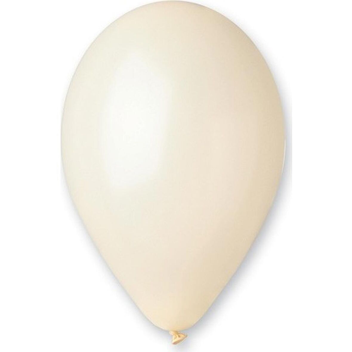 Gemar Metalik Balon 100'lü Paket Beyaz 