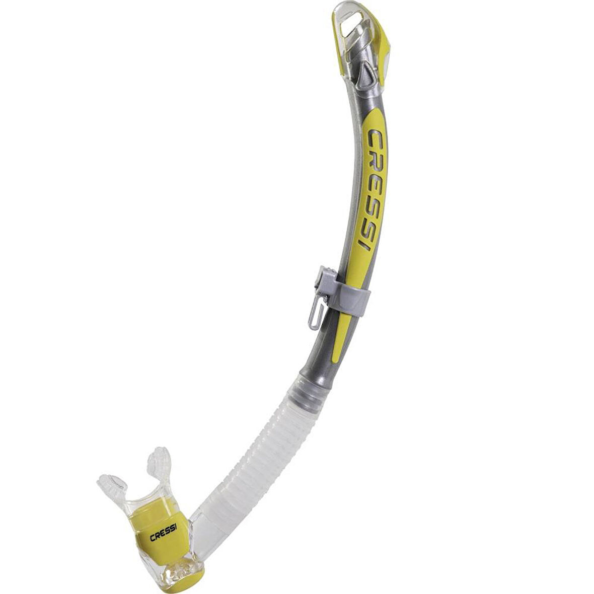 Cressi Corfu Şnorkel Clear/Silver/Yellow