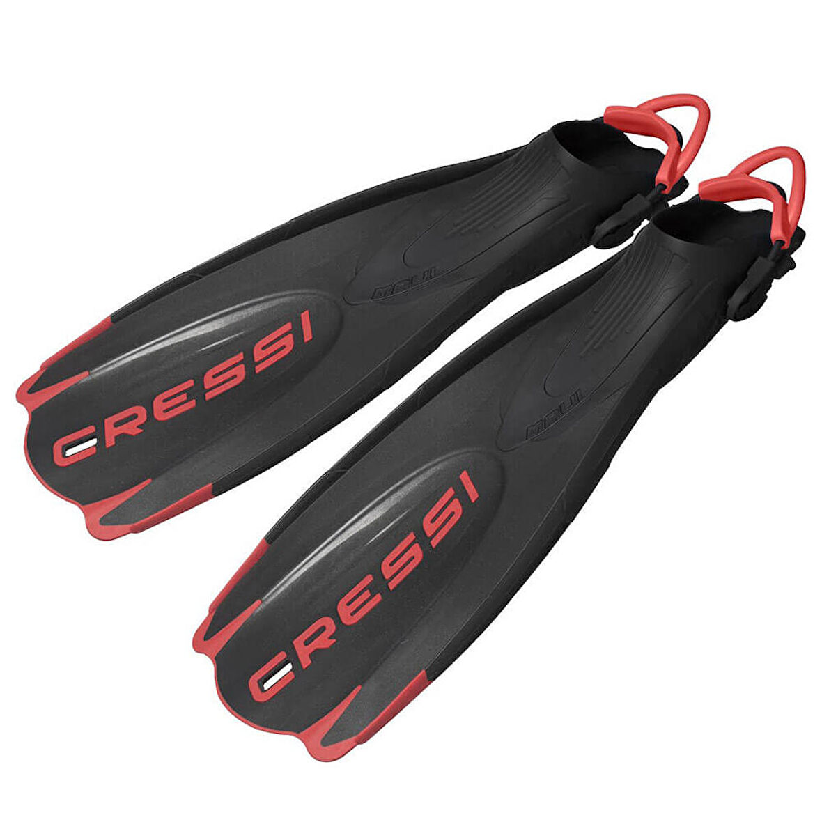 Cressi Maui Dalış Paleti BLACK - RED S-M