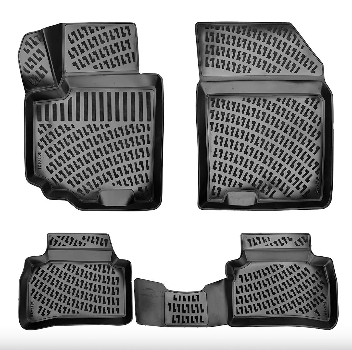 Rizline Havuzlu Paspas – Suzuki Vitara 2015 Sonrası | Orijinal & Koku Yapmaz | Svarog Car Spare Parts