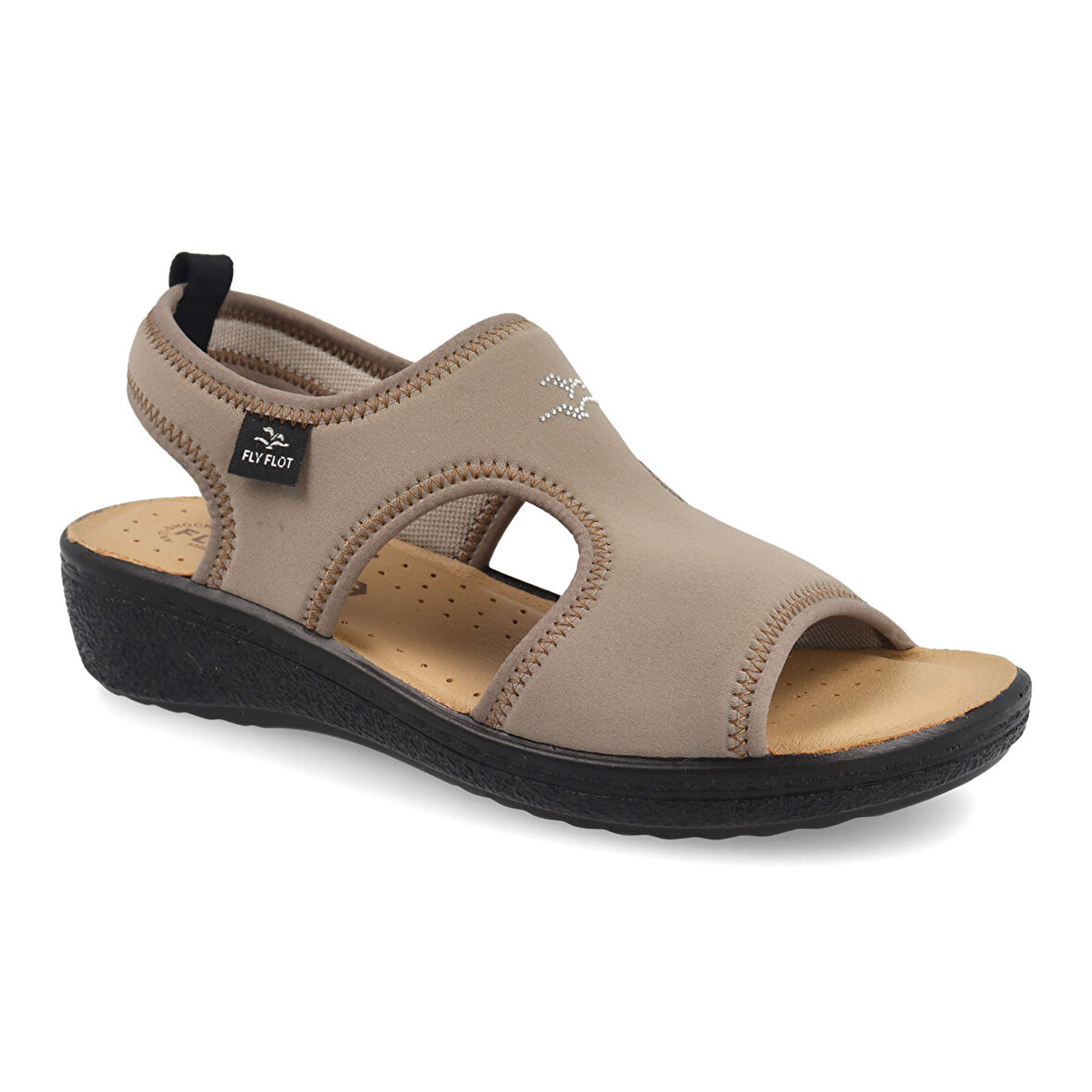 FlyFlot  Kadın Sandalet 55 E71 LB  Fly Flot Sandal 2004-Taupe