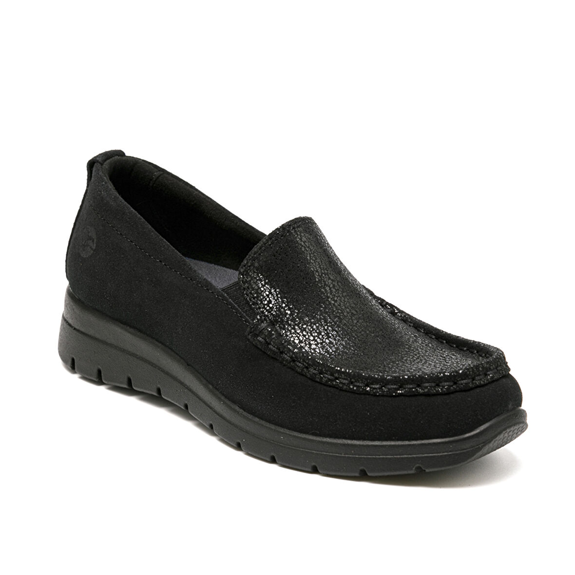 FlyFlot  Kadın Oxford ( Klasik) 27 Y35 BX Fly Flot LEATHER WOMAN Black