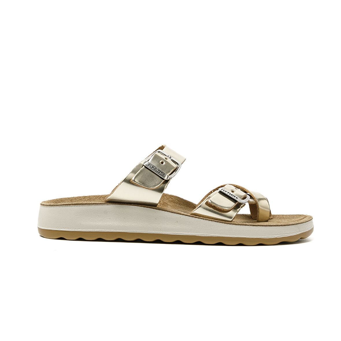 FlyFlot T4 429 FE Kadın Sneaker ( Günlük) 77 J68 ZC Fly Flot Slipper 6330-Gold