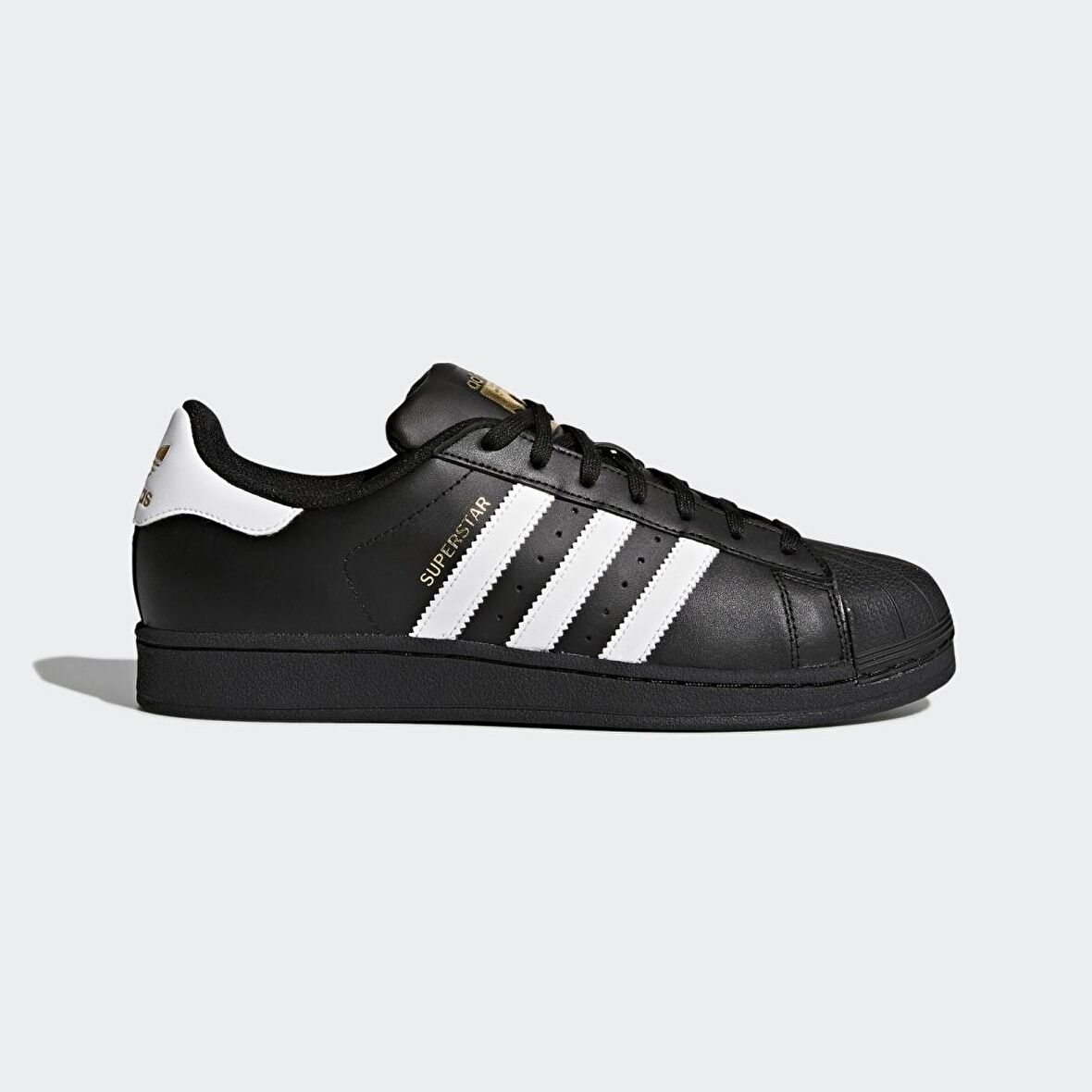 Adidas B27140 Superstar Siyah-Beyaz-Siyah Erkek Spor Ayakkabı