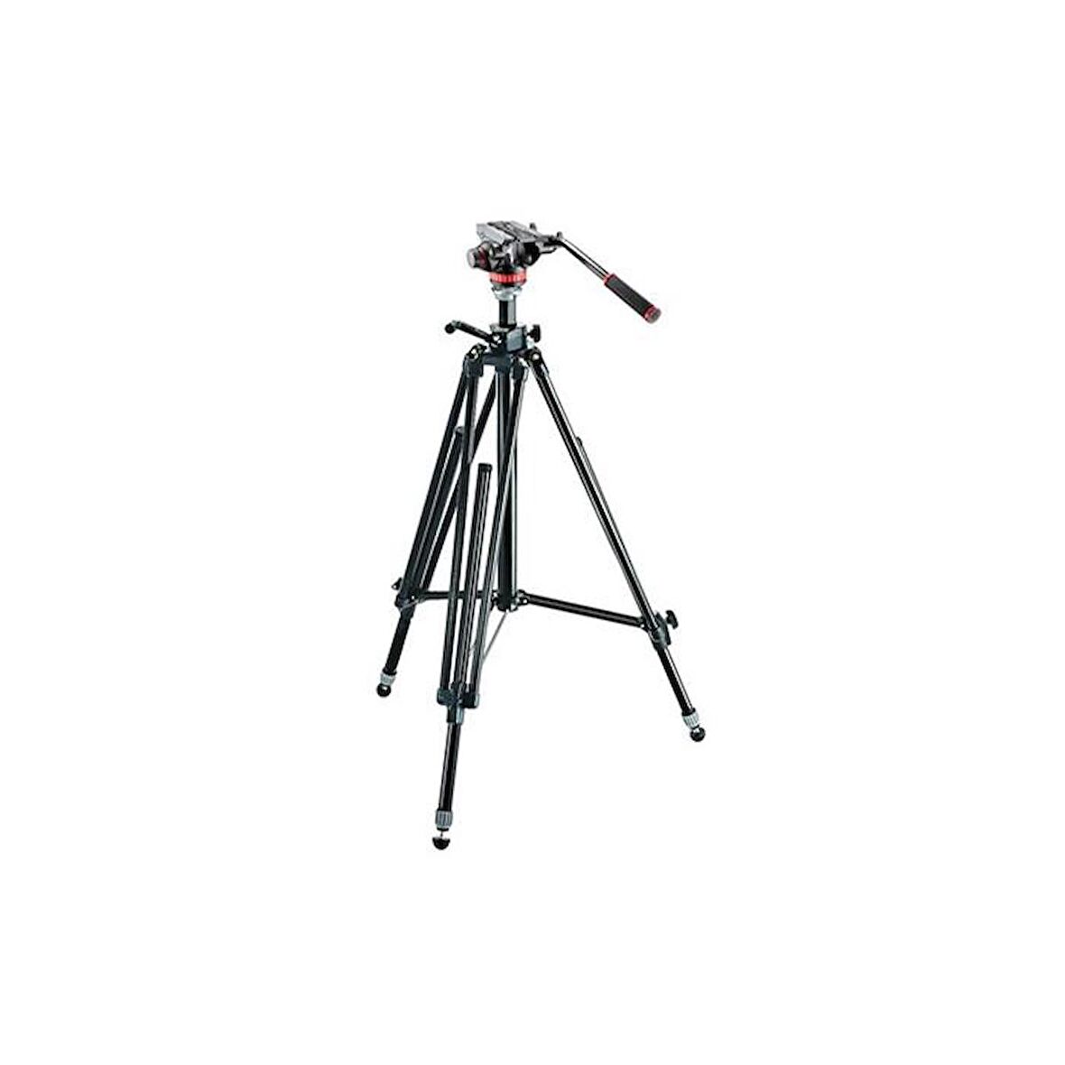 Manfrotto MVH502AH Video Head + 028B Video Tripod