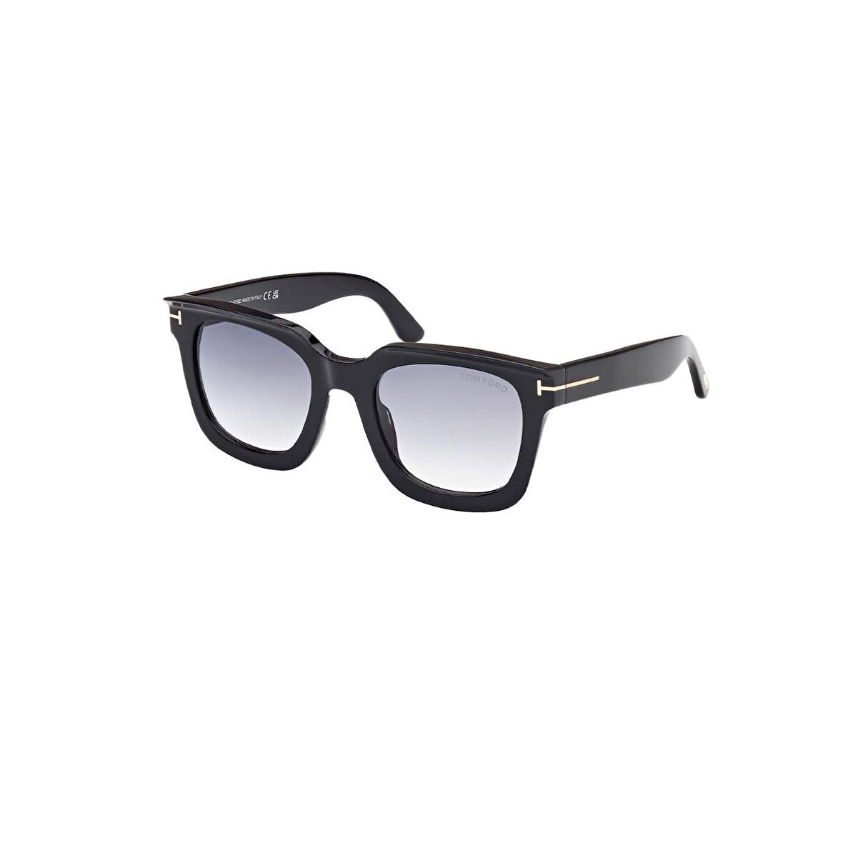 Tom Ford Tf 1115 01B 52 Unisex Kare Siyah Kemik Güneş Gözlüğü