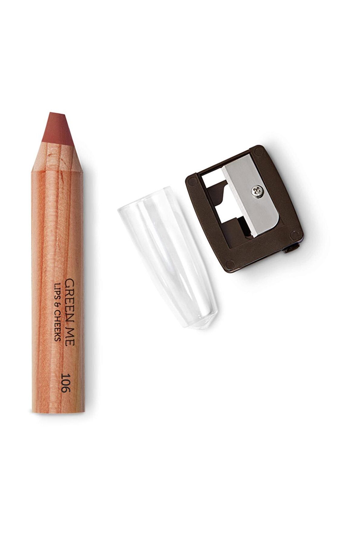 Ruj & Kalem Allık - New Green Me Lips & Cheeks 106 Hazelnut Dream