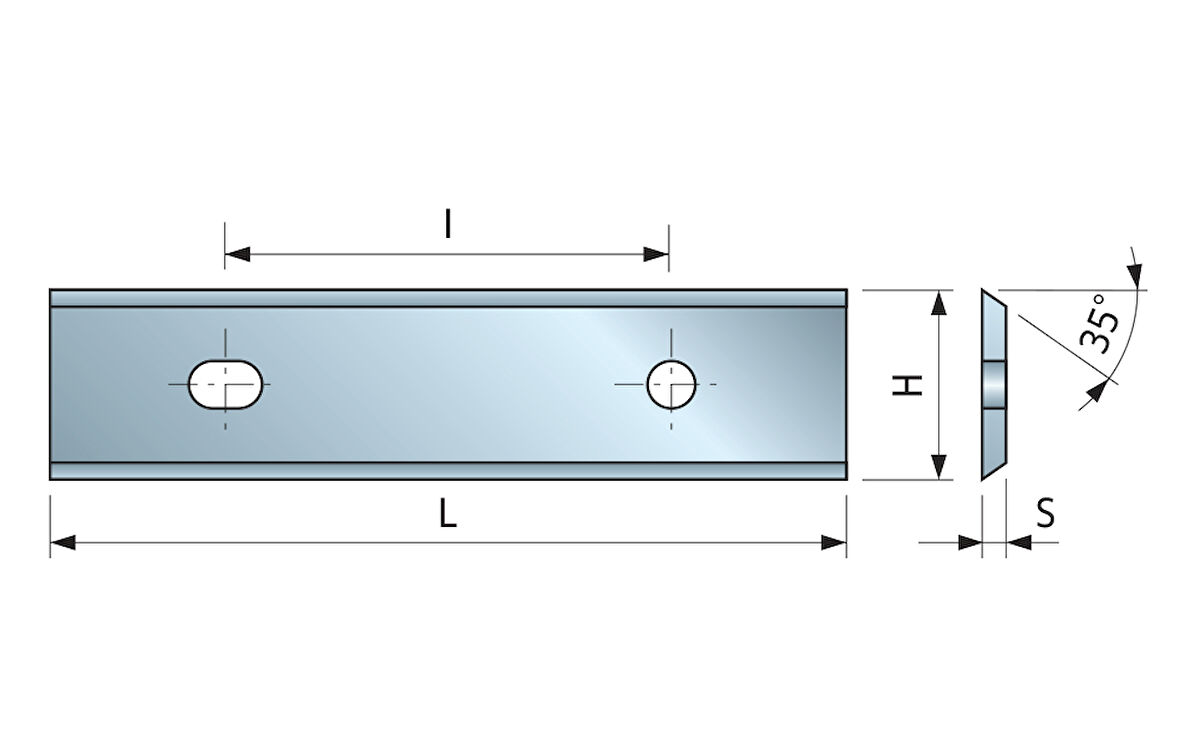 FREUD  CG08M FA310 Jilet Bıçak 50x12 mm 10 Adet