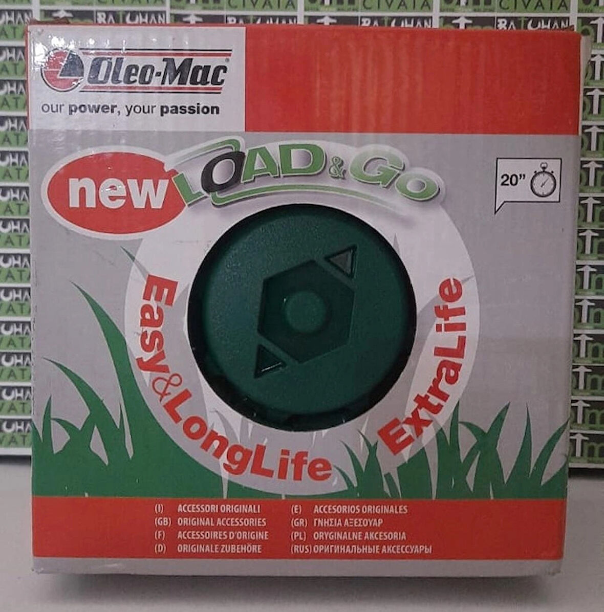 OLEO-MAC TIRPAN BAŞLIĞI 130 MM 63129008