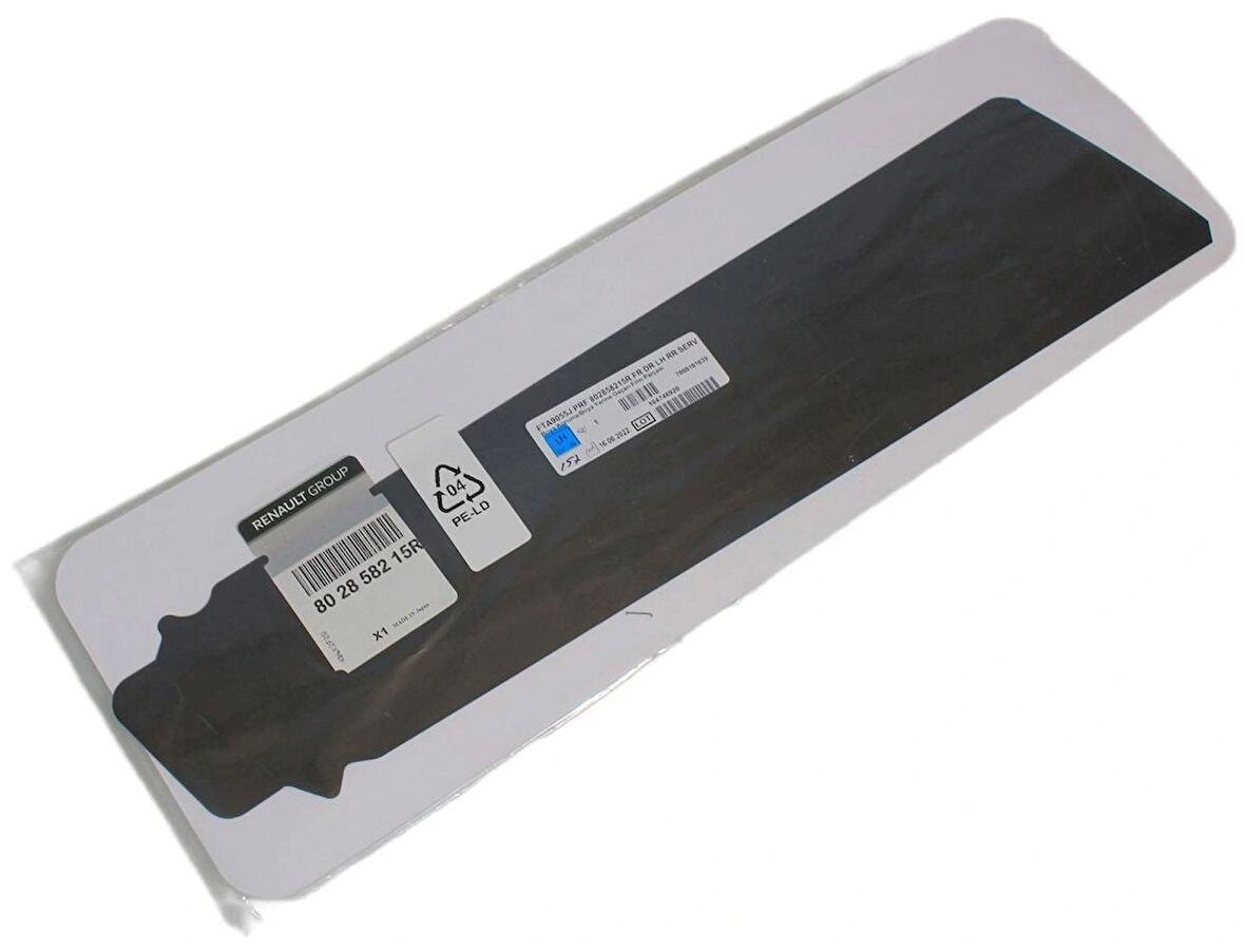 Mais Renault Captur 802858215R Sol Ön Kapı Arka Direk Kaplaması (2013-2019 Uyumlu)