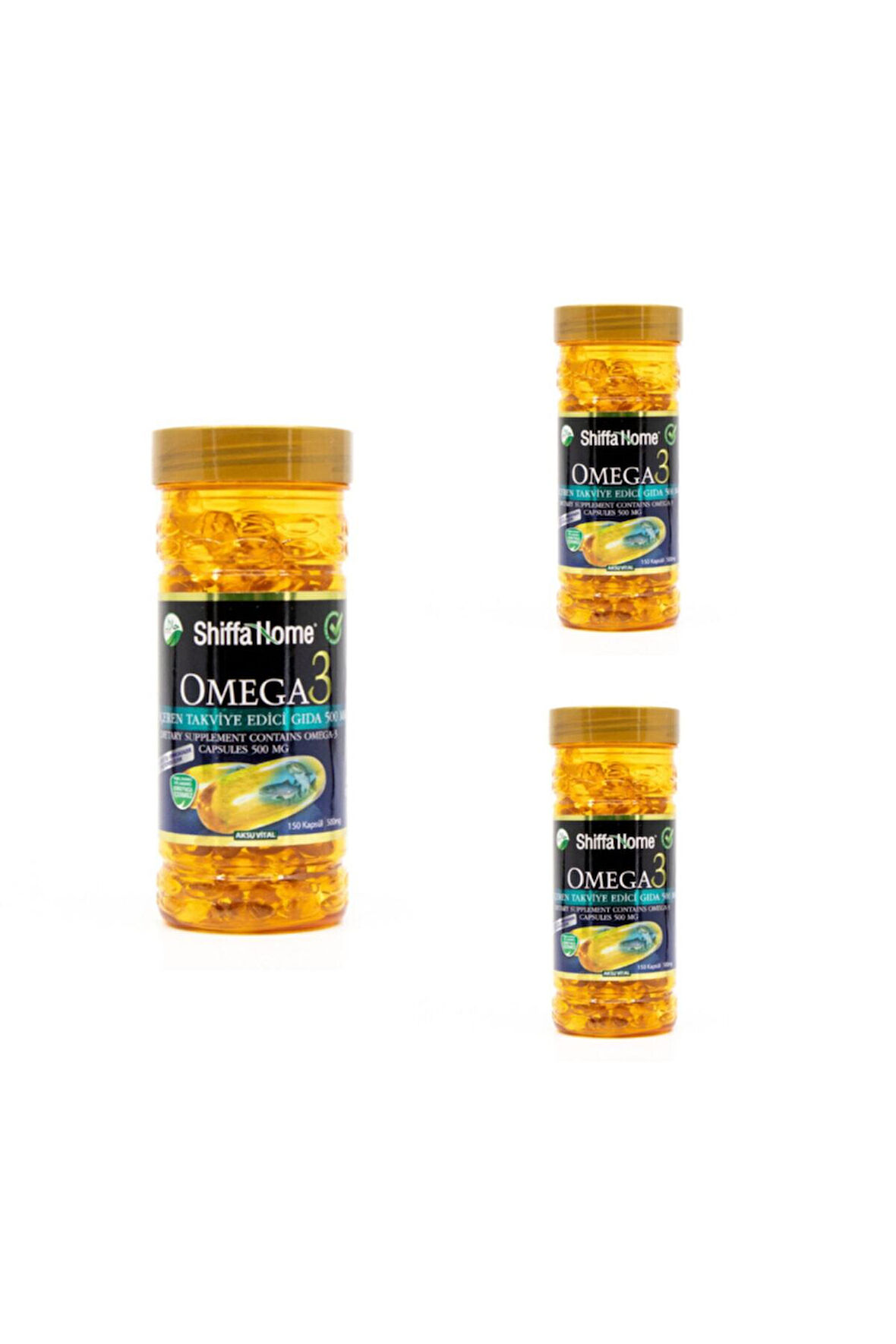 Omega-3 Softgel 150 Softgel 500 mg (3 Adet)