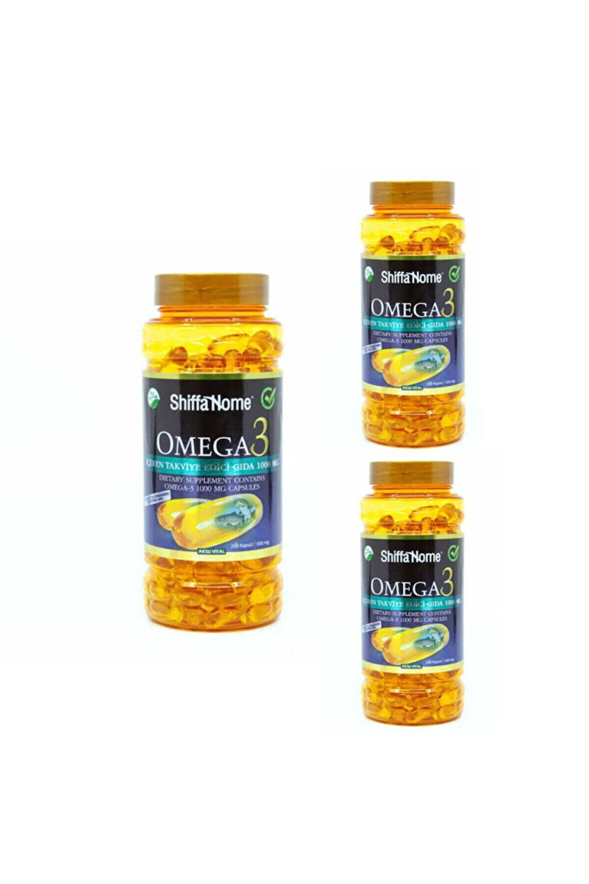 Omega 3 1000 Mg 200 Softjel (3 Adet)
