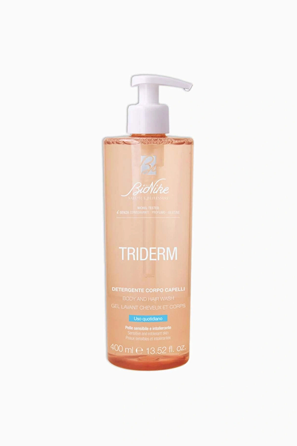 Bionike Triderm Body And Hair Wash 400 Ml