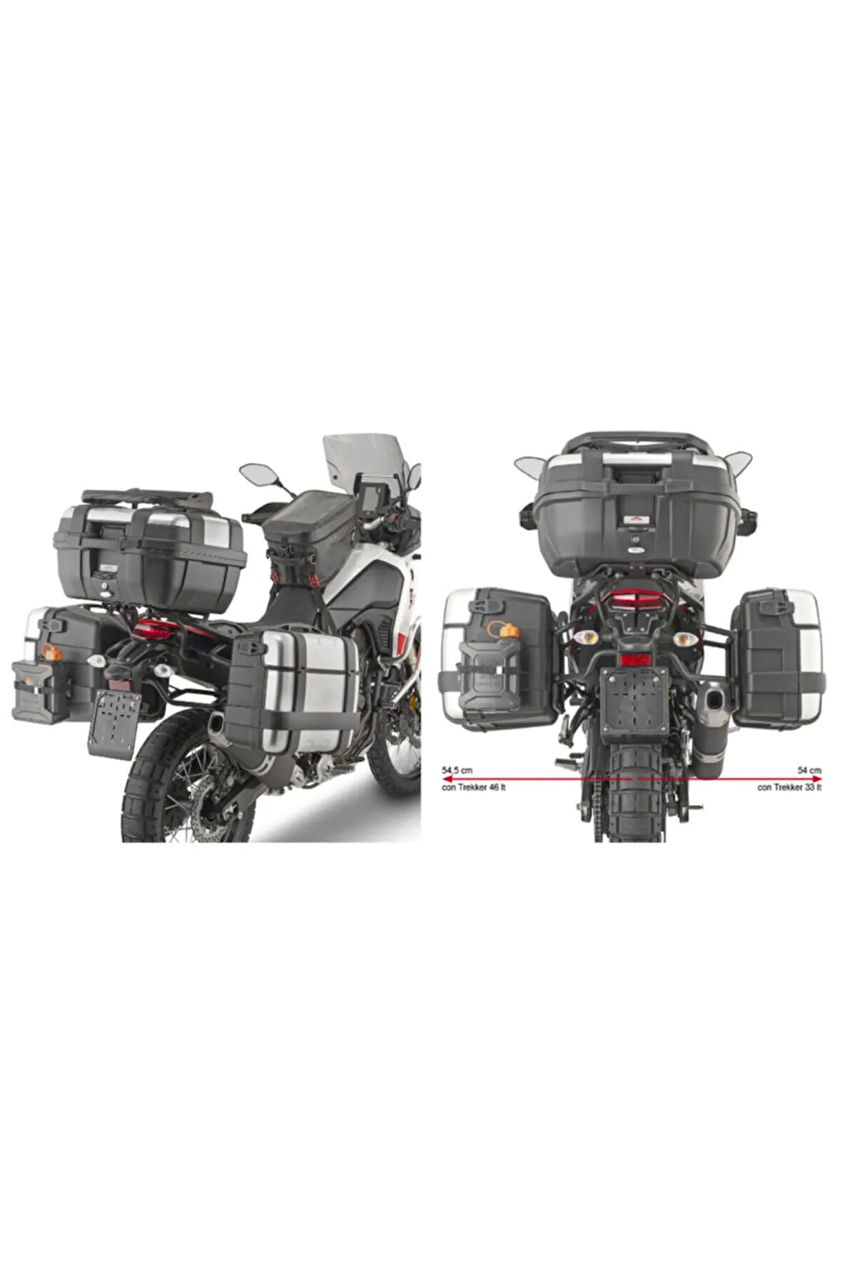 Klo2145mk Yamaha Tenere 700 (19-21) Yan Çanta Taşıyıcı