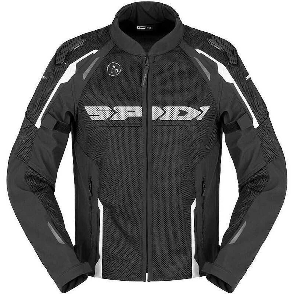 SPIDI RACE WARRIOR 2 NET YAZLIK CEKET SİYAH BEYAZ