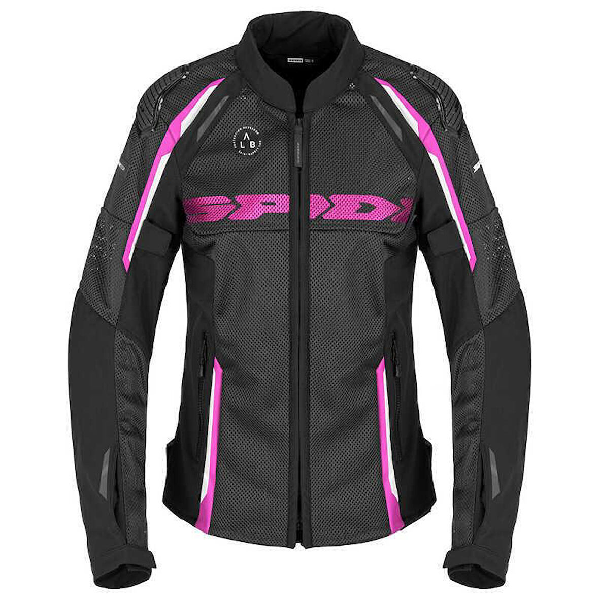 SPIDI RACE WARRIOR 2 NET LADY YAZLIK CEKET SİYAH FUŞYA