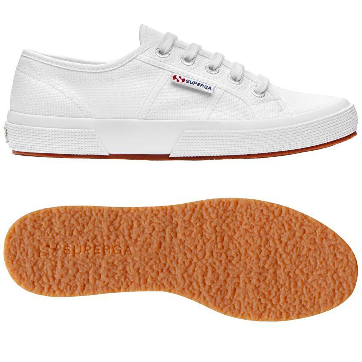 Superga BEYAZ Erkek Keten Ayakkabı 2750-COTU CLASSIC  X01016  S0001L0  /  WHİTE