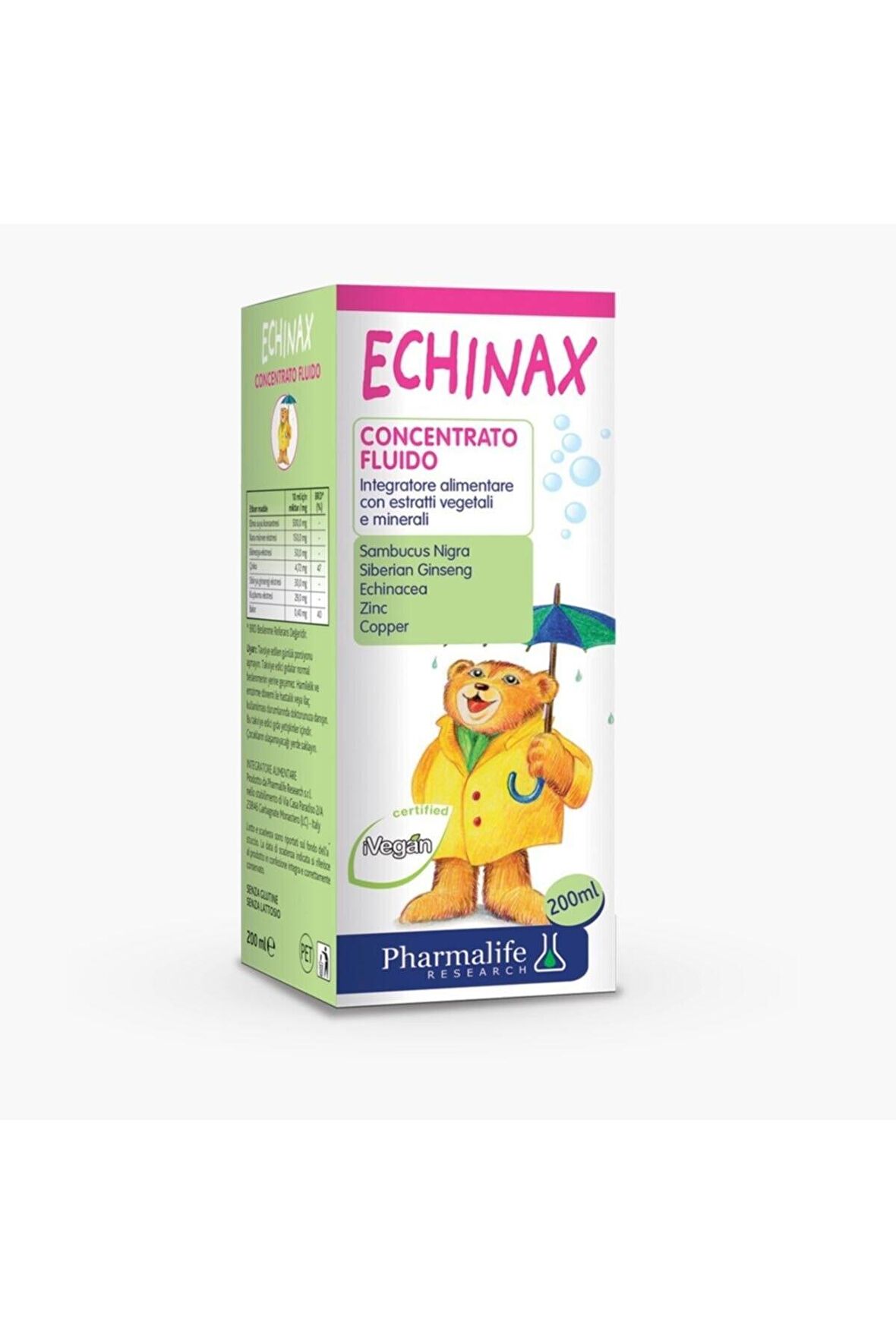 Pharmalife Echinax Bitki Ekstreli Sıvı 200 ml