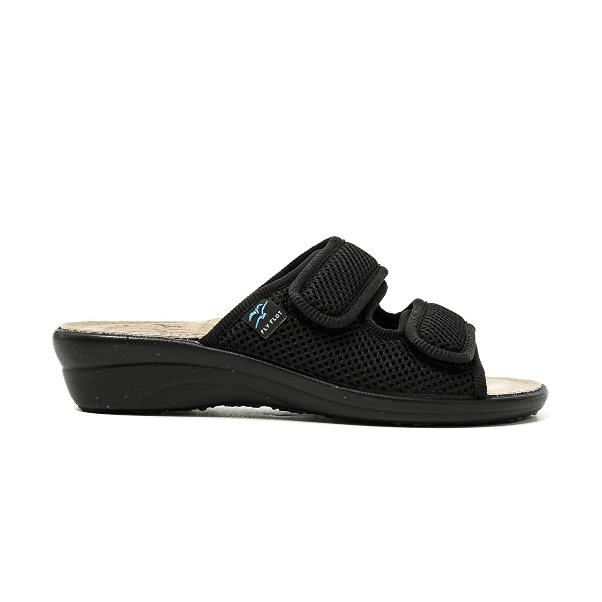 FlyFlot 83 K24 FE Kadın Terlik T4 F50 FE Fly Flot Slipper 2003-Black