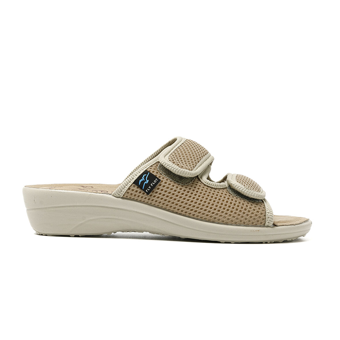FlyFlot 83 K24 FE Kadın Terlik T4 F50 FE Fly Flot Slipper 6009-Beige
