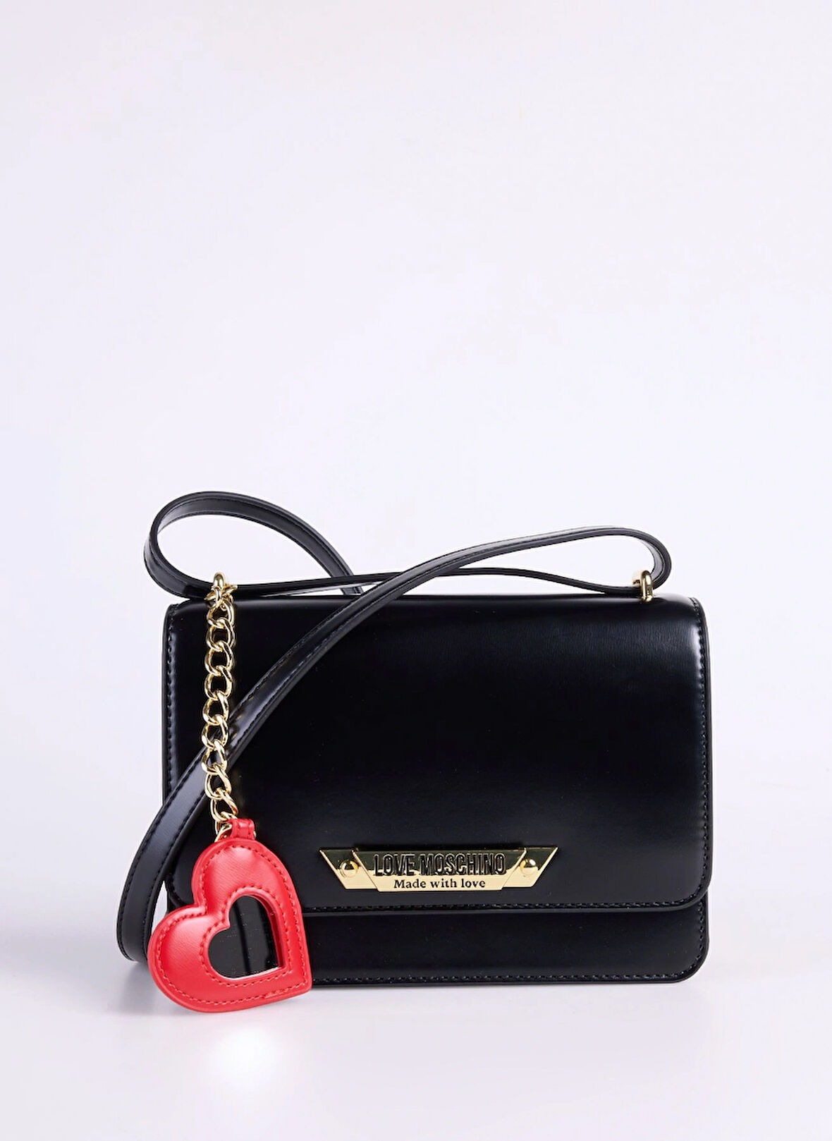 Love Moschino Siyah Kadın Omuz Çantası JC4139PP1L