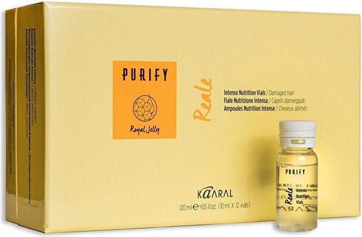 Kaaral Purify Reale Propolis Içeren Yoğun Saç Bakım Ampülü 12x10 ml