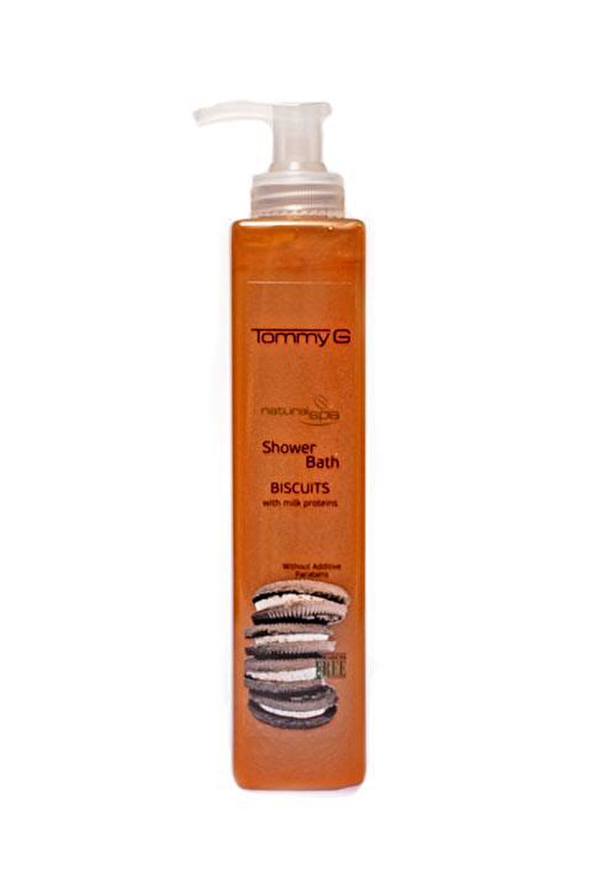 Tommy G Naturel Spa Shower Bath Bisküvi Aromalı Nemlendirici Tüm Ciltler İçin Duş Jeli 300 ml