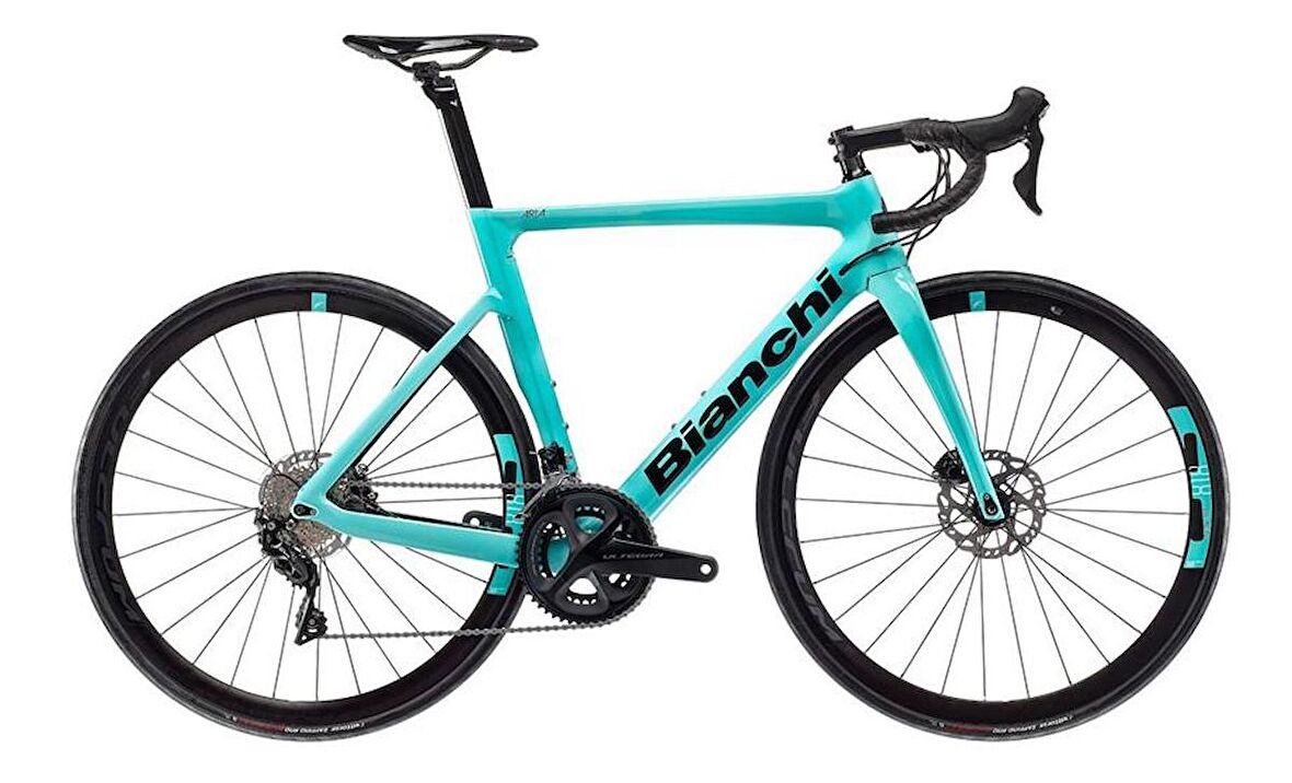 BIANCHI ARIA AERO KARBON ERKEK ŞEHİR BİSİKLETİ 555H HD 28 JANT 12 VİTES CELESTE SİYAH