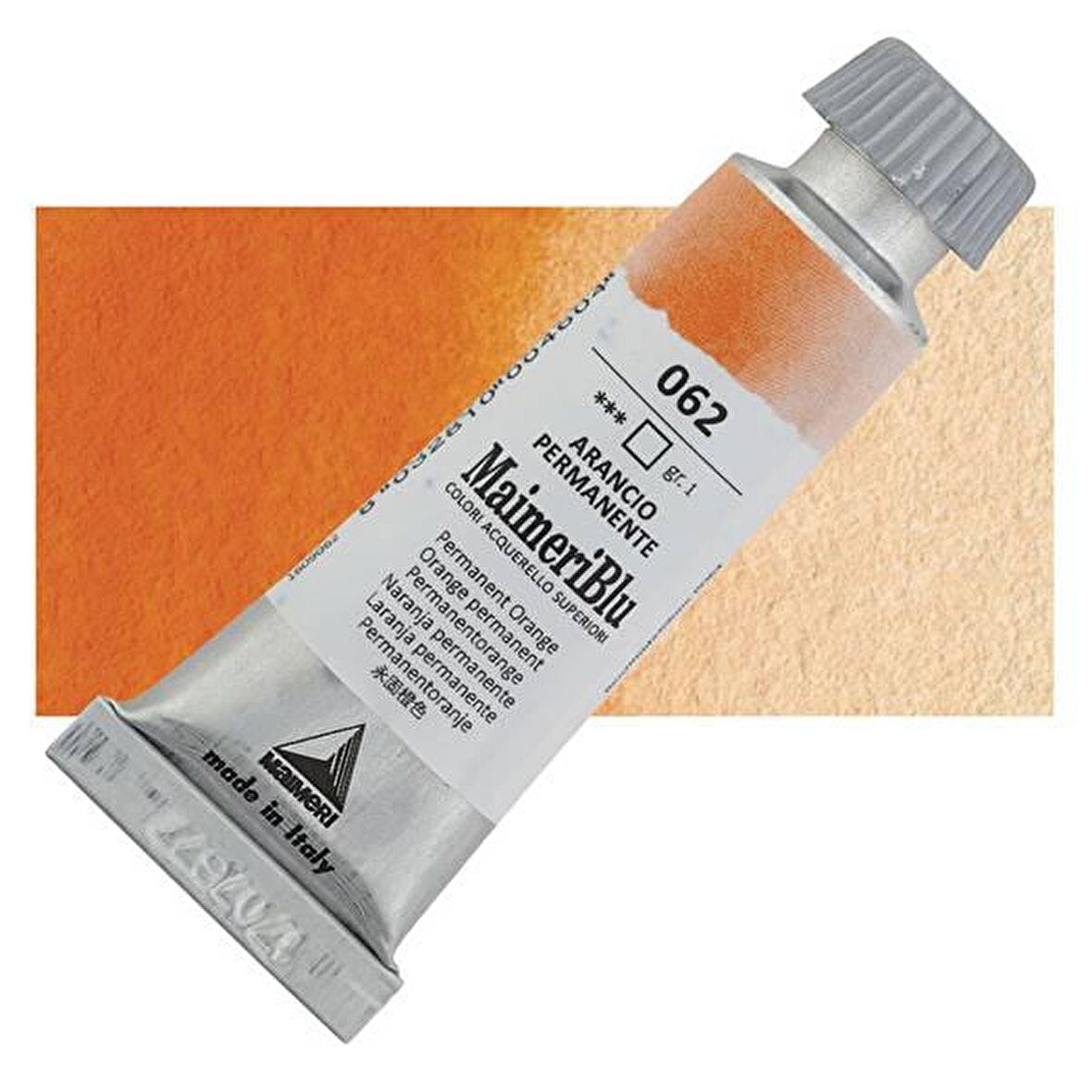 Maimeri Blu Tüp Sulu Boya 12 ml S1 No:062 Permanent Orange