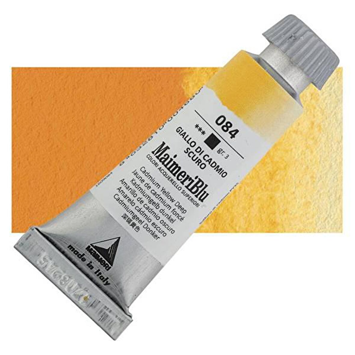 Maimeri Blu Tüp Sulu Boya 12 ml S3 No:084 Cadmium Yellow Deep