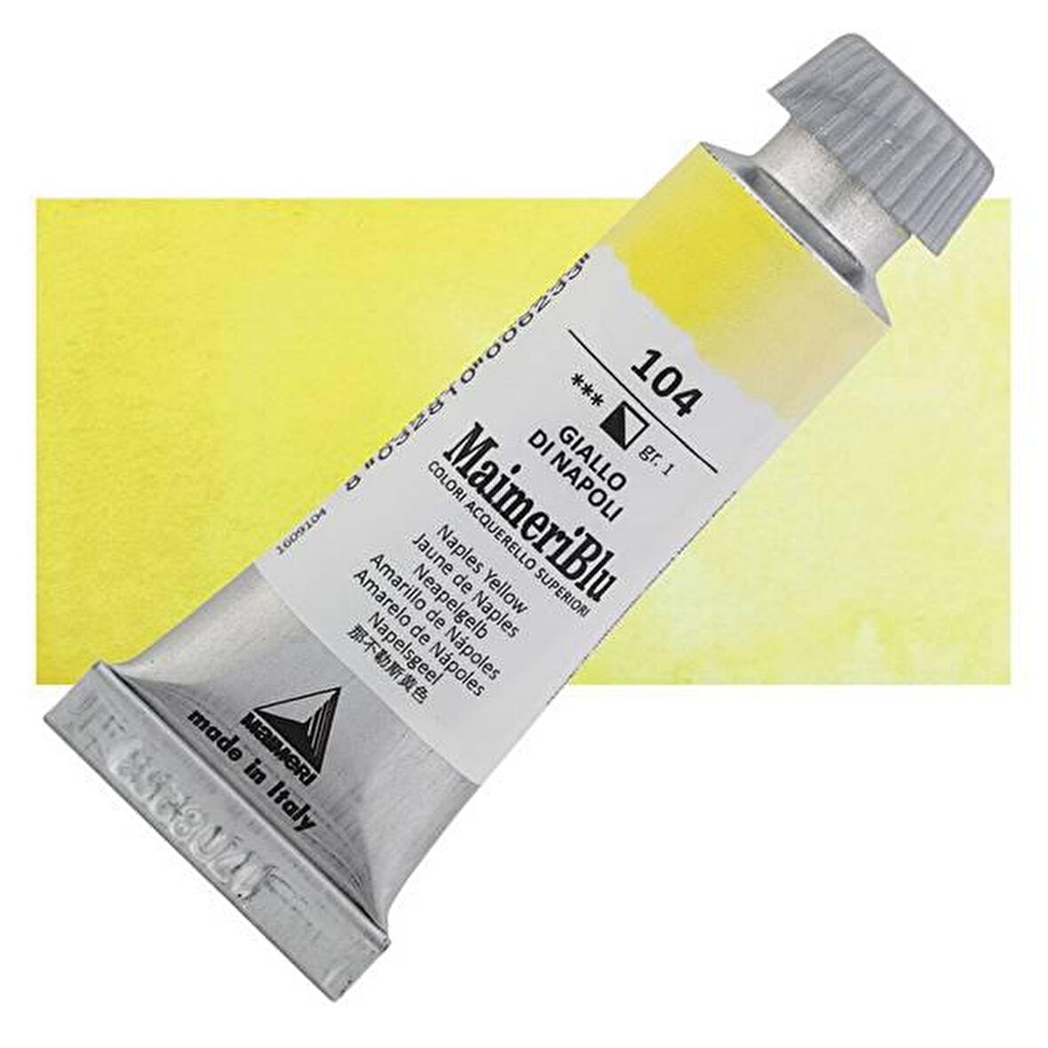 Maimeri Blu Tüp Sulu Boya 12 ml S1 No:104 Naples Yellow