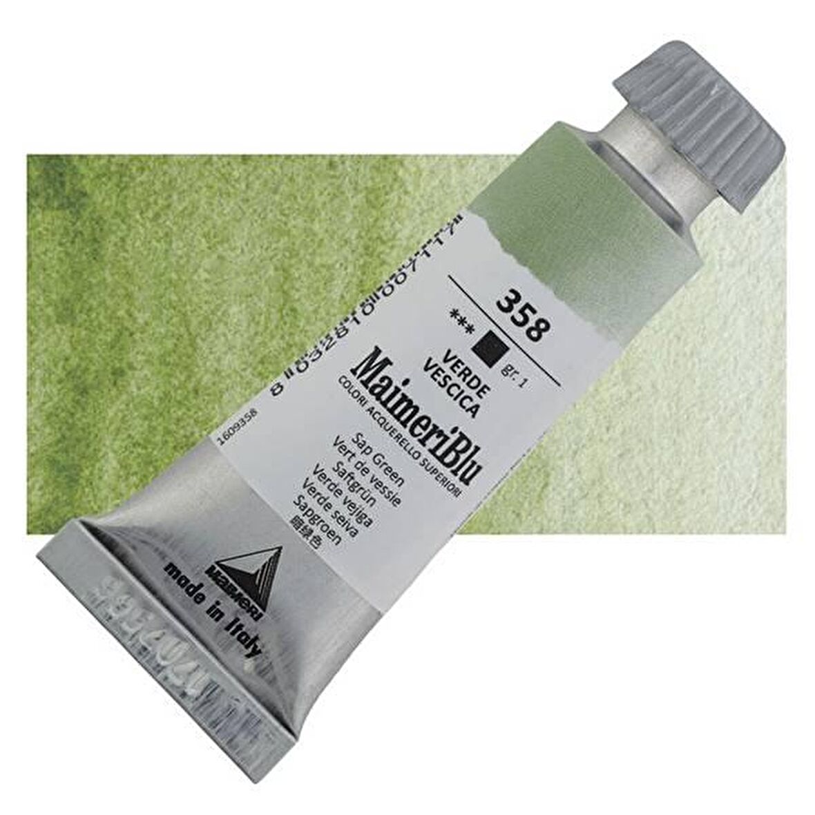 Maimeri Blu Tüp Sulu Boya 12 ml S1 No:358 Sap Green