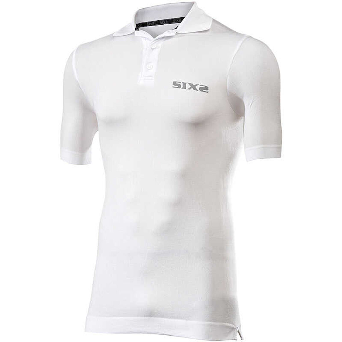 SIX2 POLO t-shirt BEYAZ
