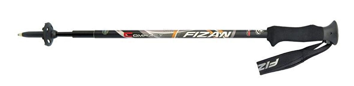 Fizan Compact 3 Section Pole Siyah Baton