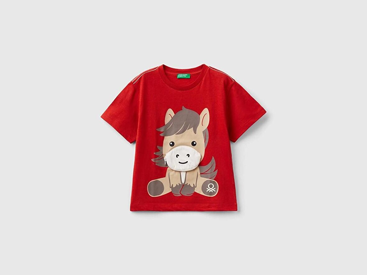 Unıted Colors Of Benetton Erkek Bebek Tshirt 3096G10DA