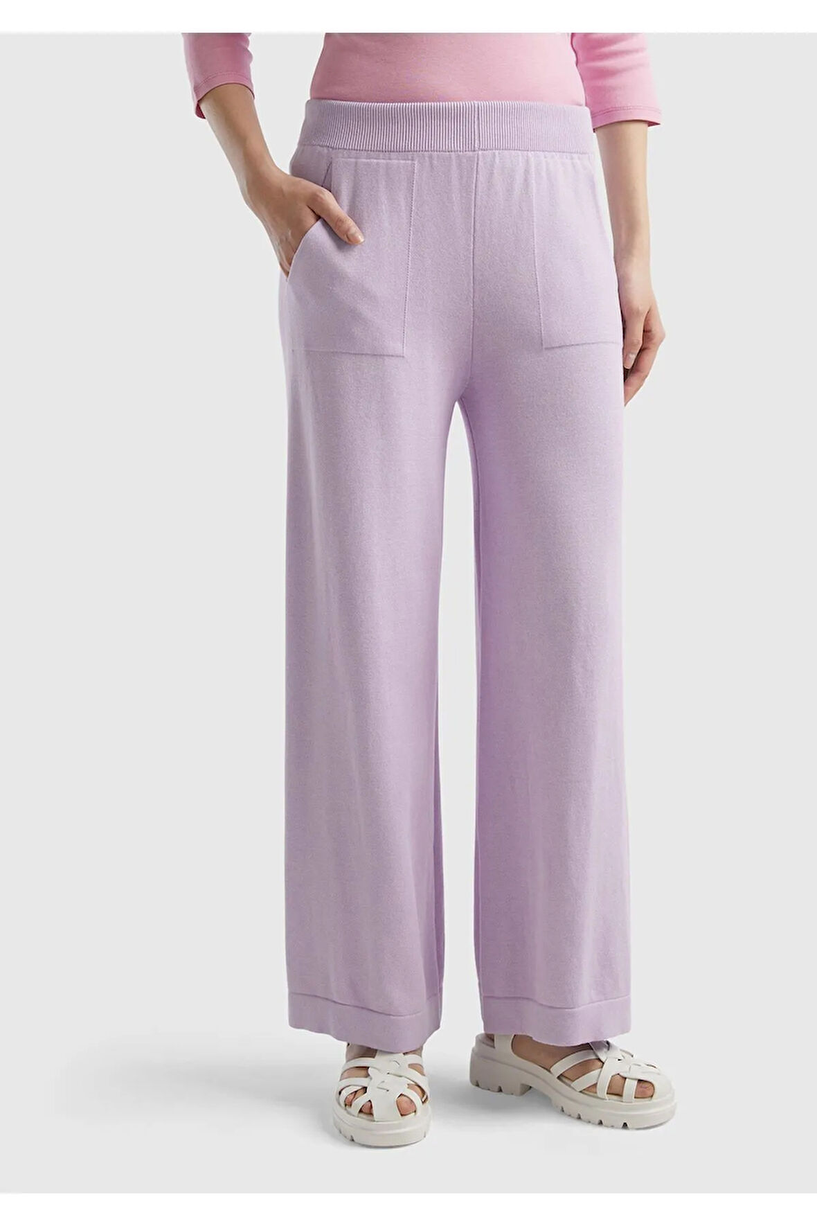 United Colors Of Benetton Kadın / Kız Lila Pantolon (Model Kodu: 124P1294Df009 )