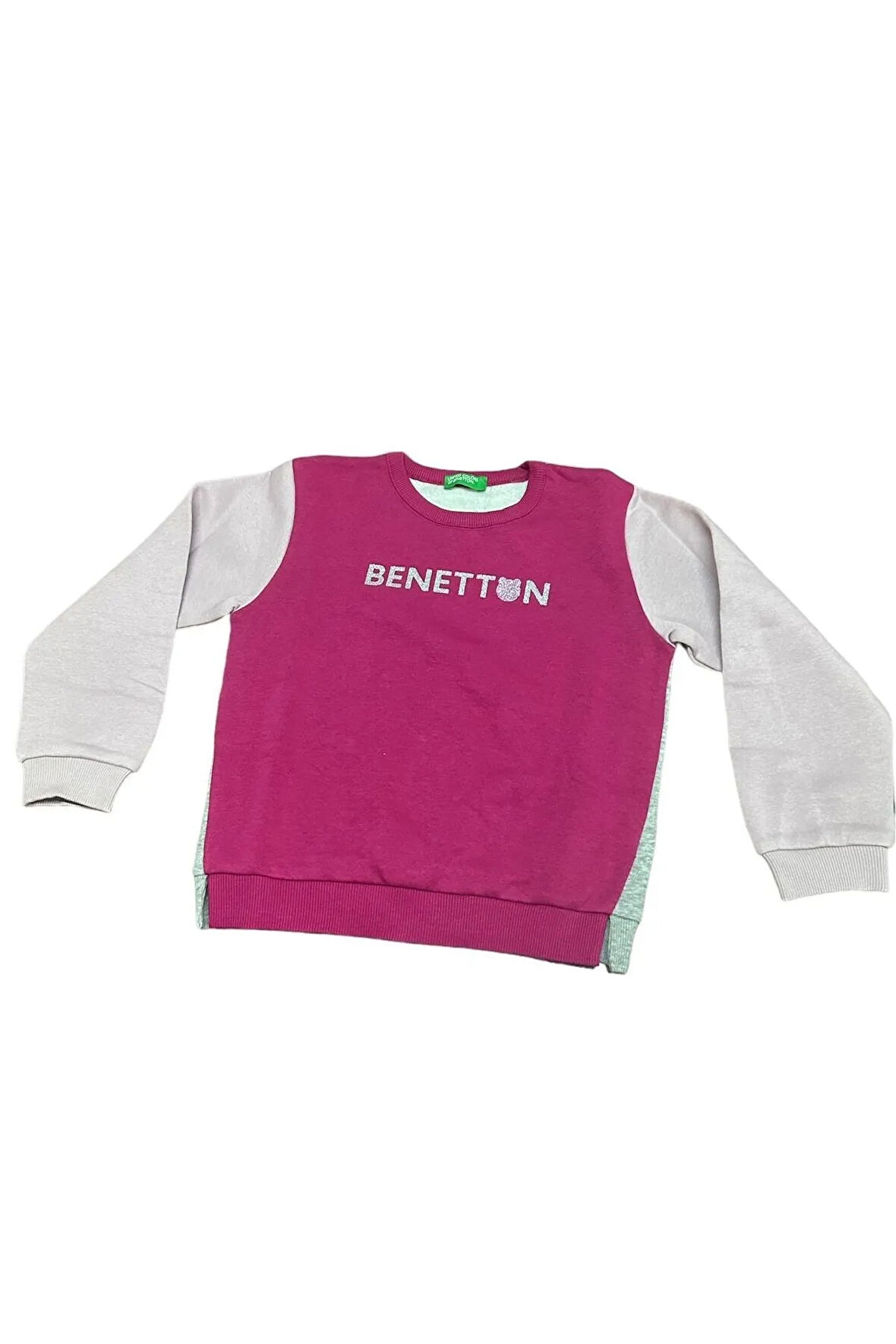 United Colors of Benetton Kız Çocuk Haki Sweatshırt Model Kodu: 223A39M2G10BB