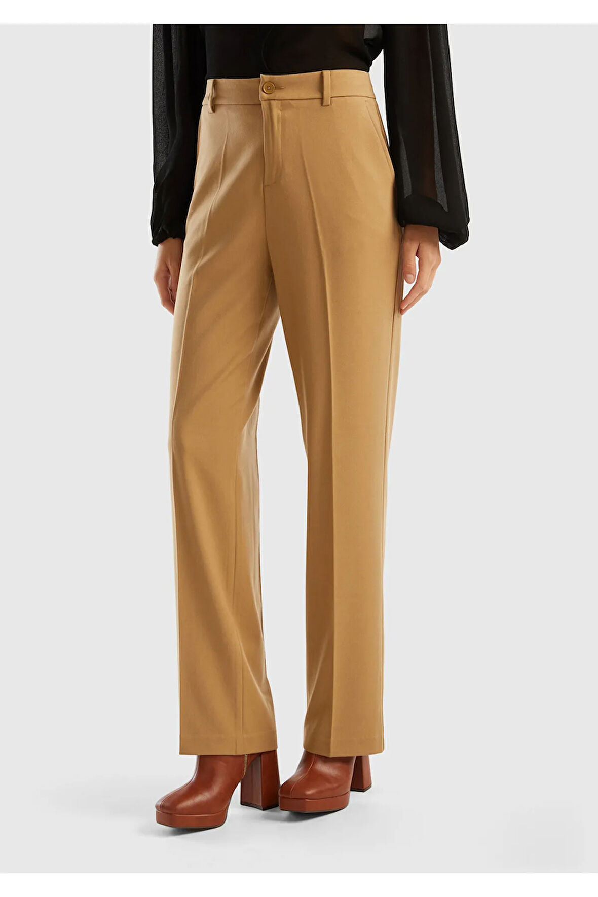 United Colors Of Benetton Kadın / Kız Kırmızı Pantolon (Model Kodu: 123A4Iamdf02R )
