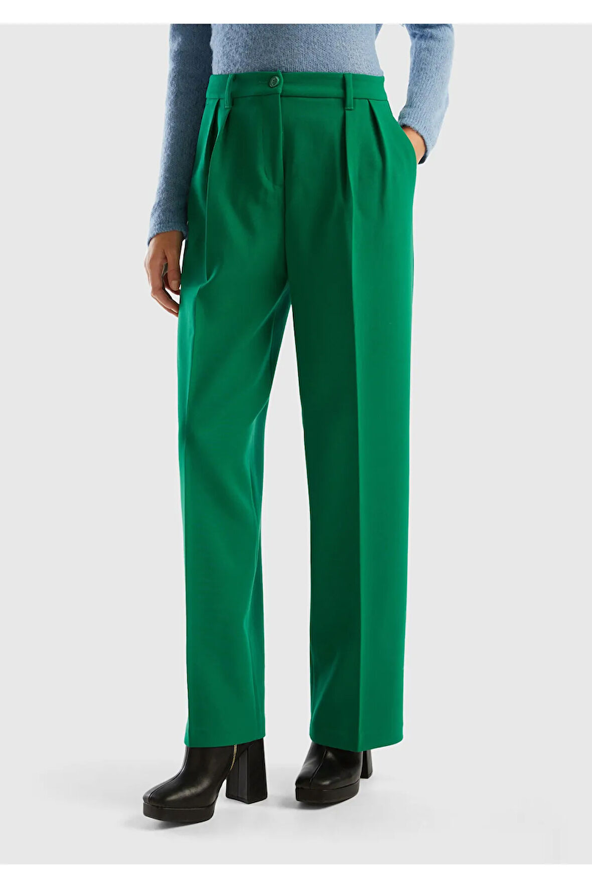 United Colors Of Benetton Kadın / Kız Bej Pantolon (Model Kodu: 123A49Hhdf05E )