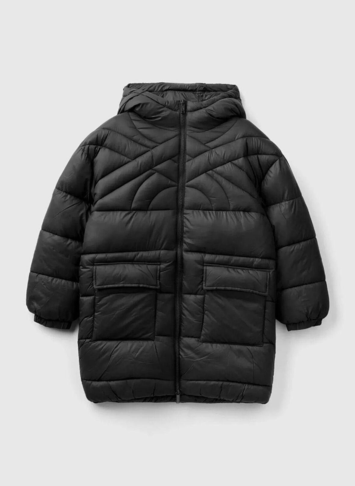 Benetton Siyah Erkek Çocuk Mont 2VBSCN03H